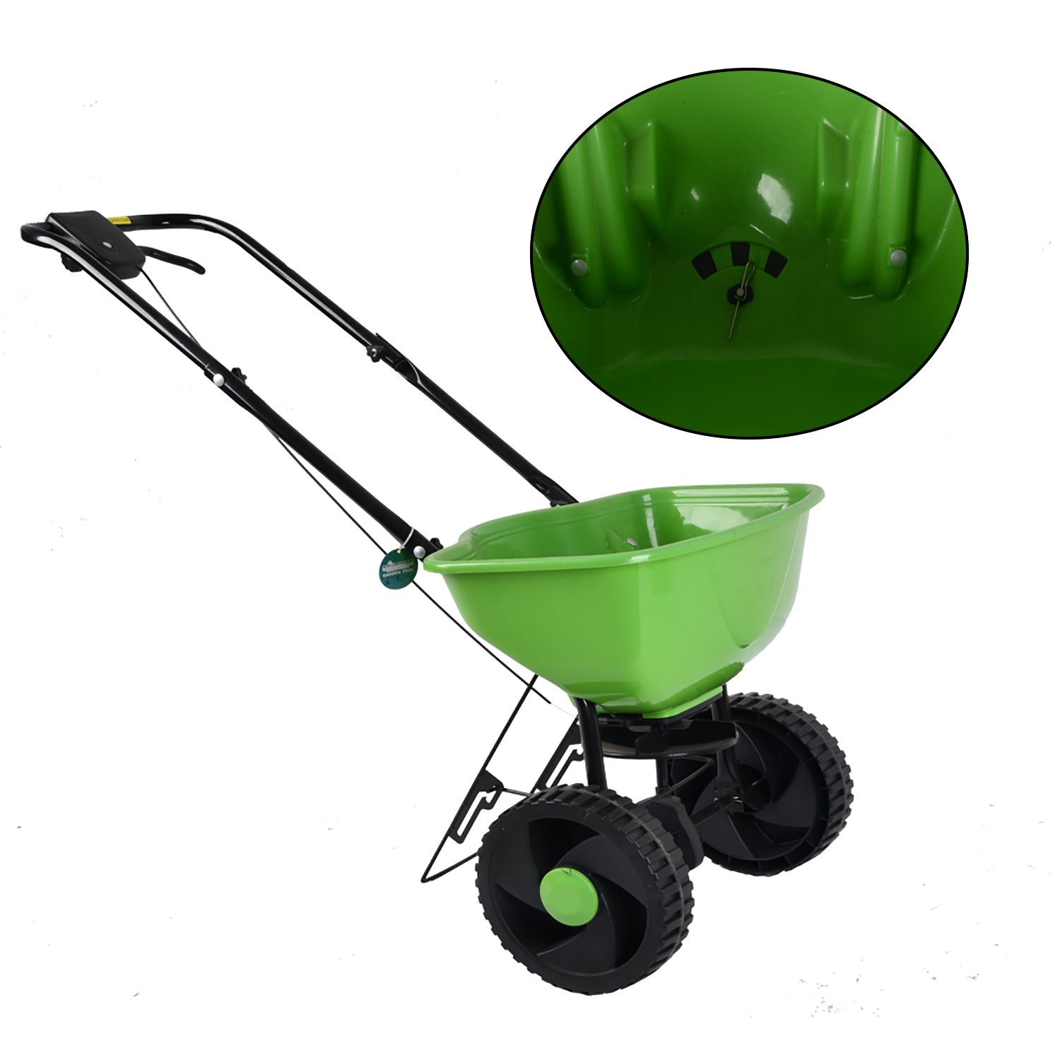 Fertilizer Spreader Walk Behind Broadcast - Vertak Thuisgebruik en detailhandel Gazoncompoststrooier 15L