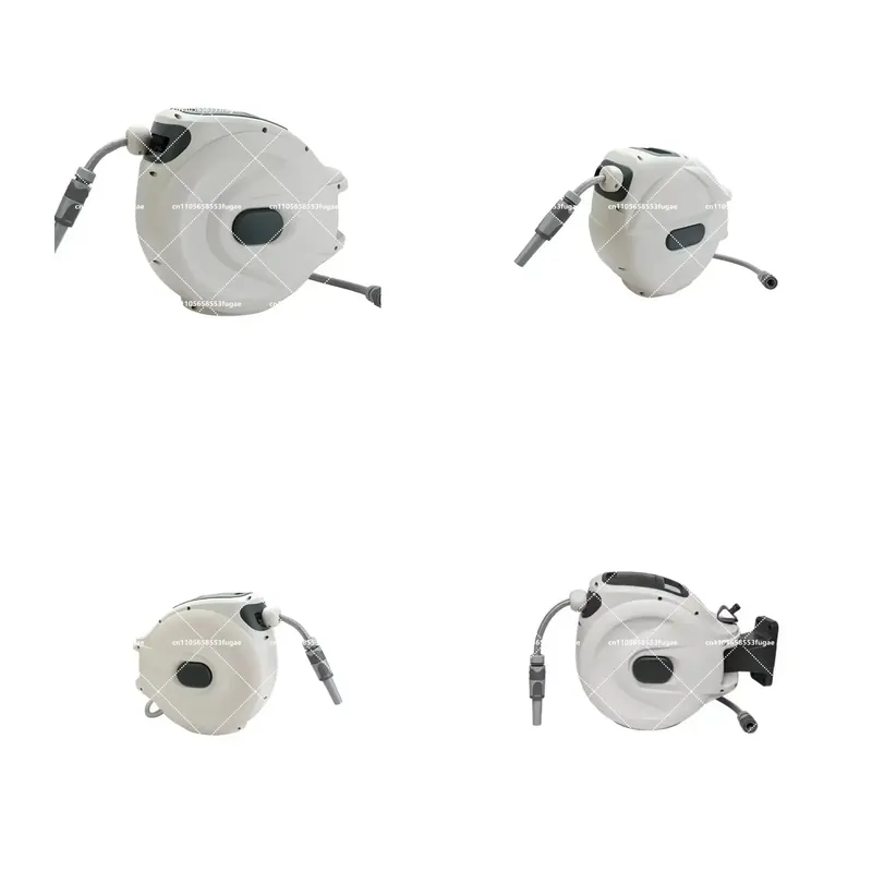 Garden Hose Reel Automatic Retractable 30M - Automatische intrekbare sierlijke decoratieve tuinslangrol van
