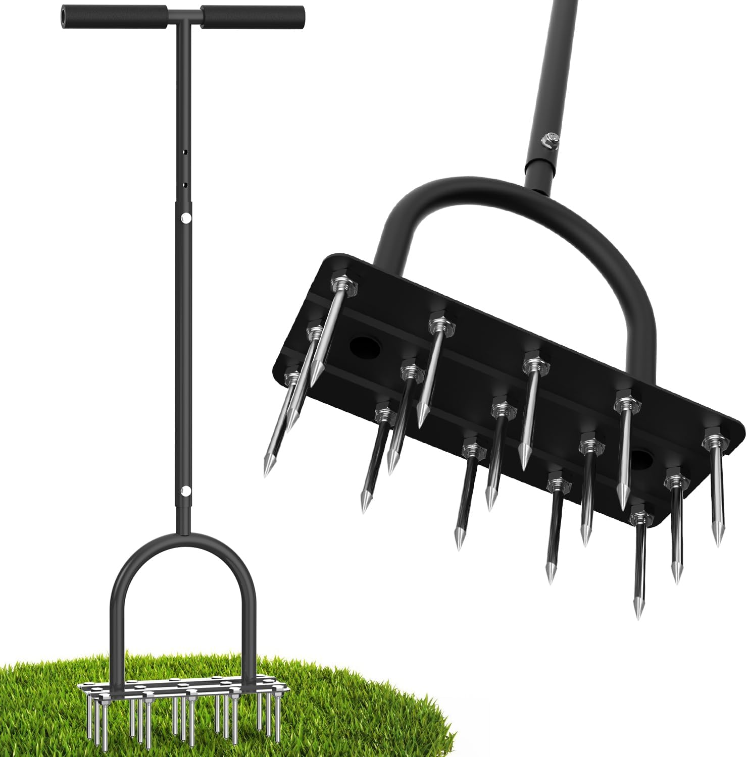 Lawn Aerator Shoes Spikes Heavy Duty - 2026 Gazonbeluchter, Automatisch ontwerp voor het