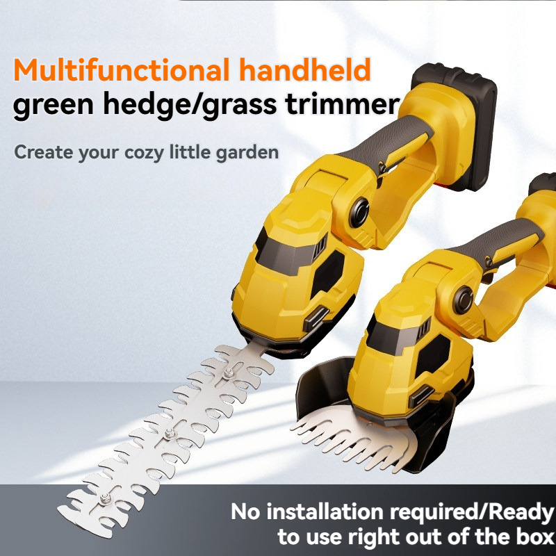 Brushless Cordless Grass Trimmer 21V - Elektrische borstelloze snoeischaar voor Dewalt 21V