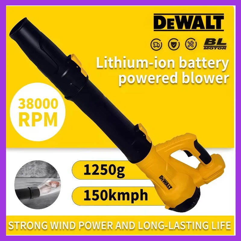 Cordless Leaf Blower Brushless 20V - DEWALT Draadloze Luchtblazer voor 18V-20V Batterij