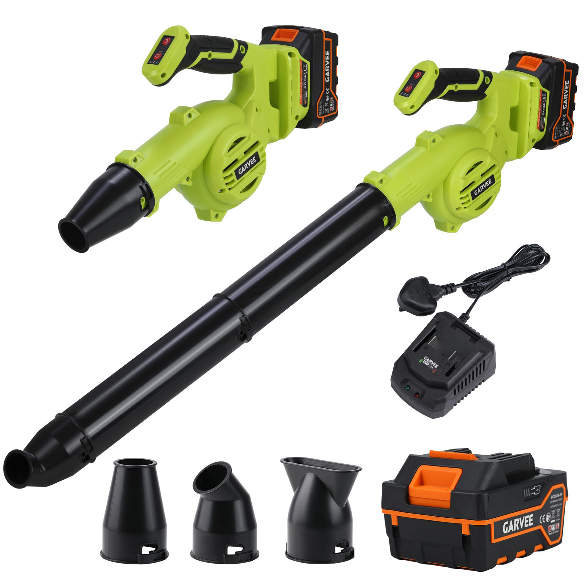 Cordless Leaf Blower Brushless 20V - 20V snoerloze bladblazer met 4.0Ah accu