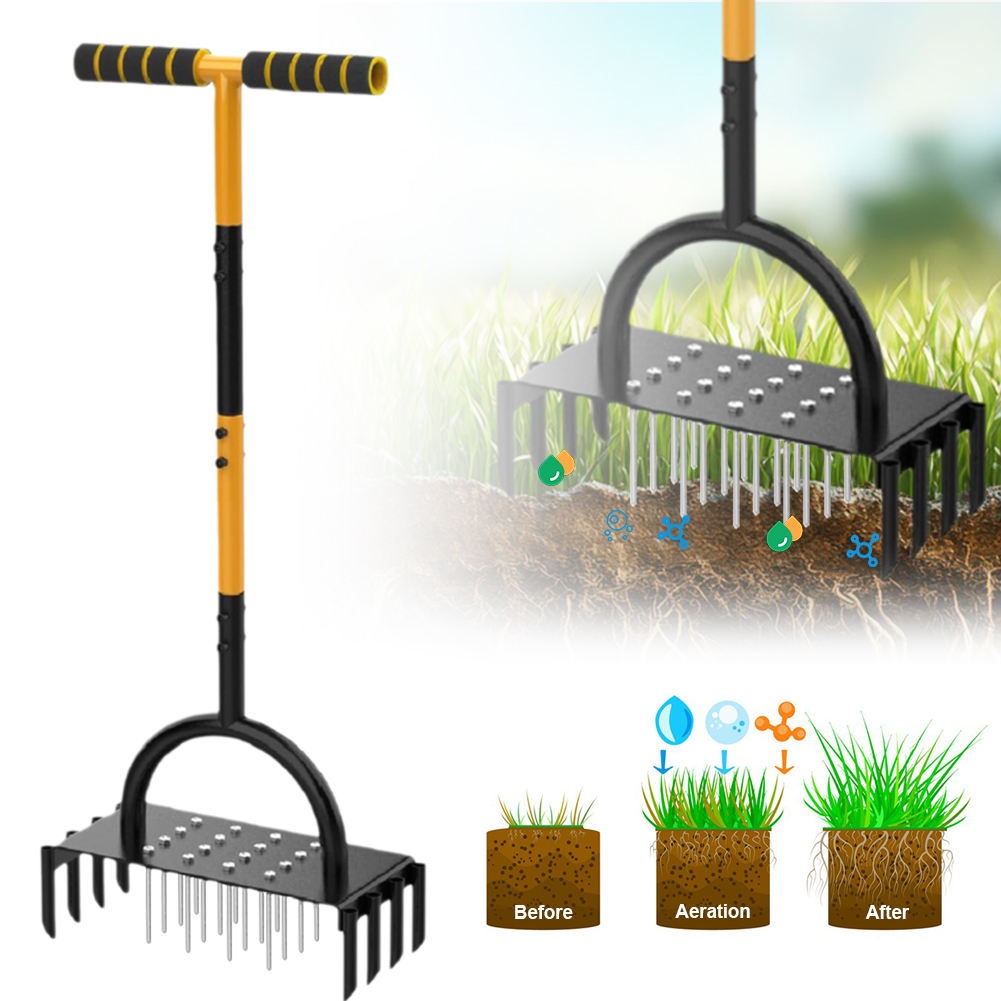 2-in-1 Handmatige Zware Gras-A - Lawn Aerator Shoes Spikes Heavy Duty recensie en prijs