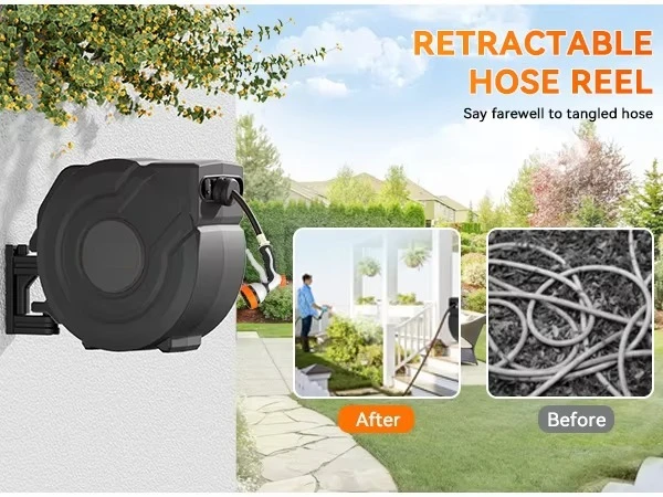 &Voor 30M Automatische Intrekb - Garden Hose Reel Automatic Retractable 30M recensie en prijs