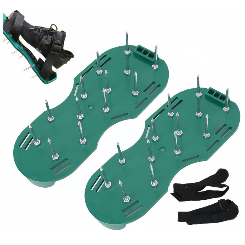 Gazonbeluchter Spike-schoenen  - Lawn Aerator Shoes Spikes Heavy Duty recensie en prijs
