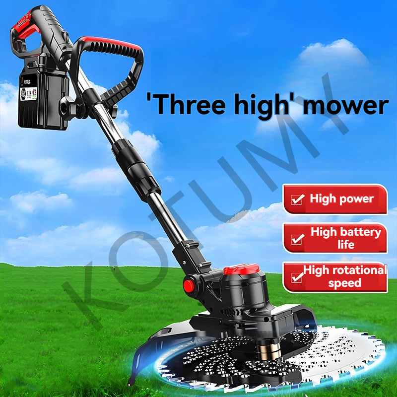 Borstelloze elektrische grasma - Brushless Cordless Grass Trimmer 21V recensie en prijs