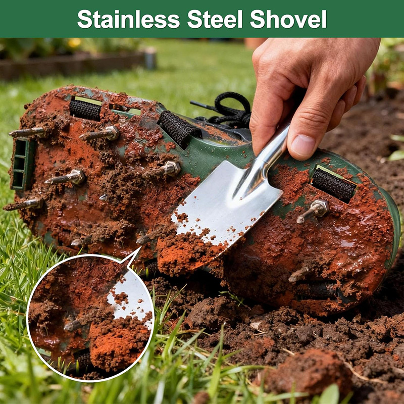 1 paar gazonbeluchter schoenen - Lawn Aerator Shoes Spikes Heavy Duty recensie en prijs