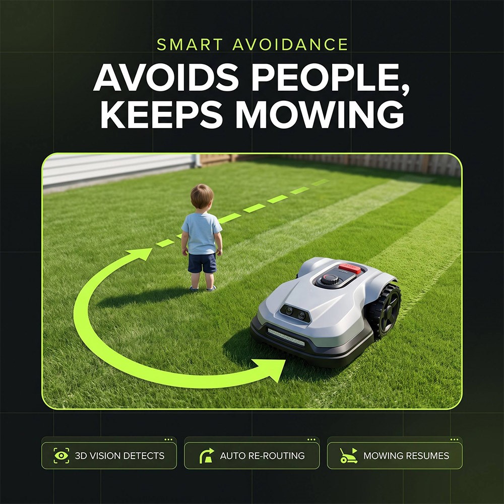 Aangepaste slimme robotmaaier, - Smart Automatic Lawn Mower App recensie en prijs