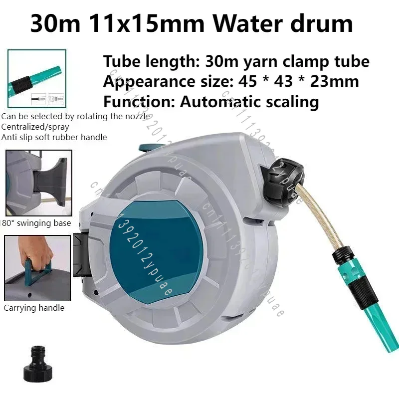 Automatische haspel voor een 3 - Garden Hose Reel Automatic Retractable 30M recensie en prijs