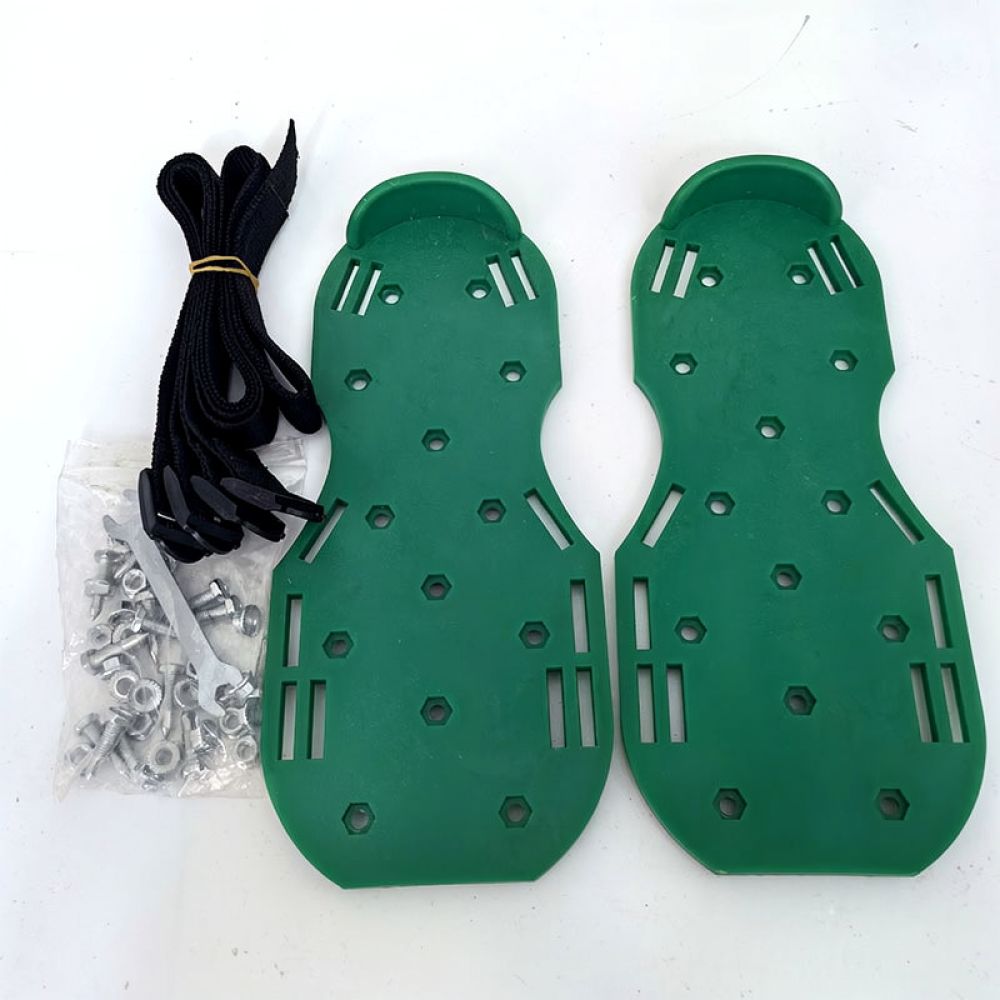 Zware tuinschoenen met noppen  - Lawn Aerator Shoes Spikes Heavy Duty recensie en prijs