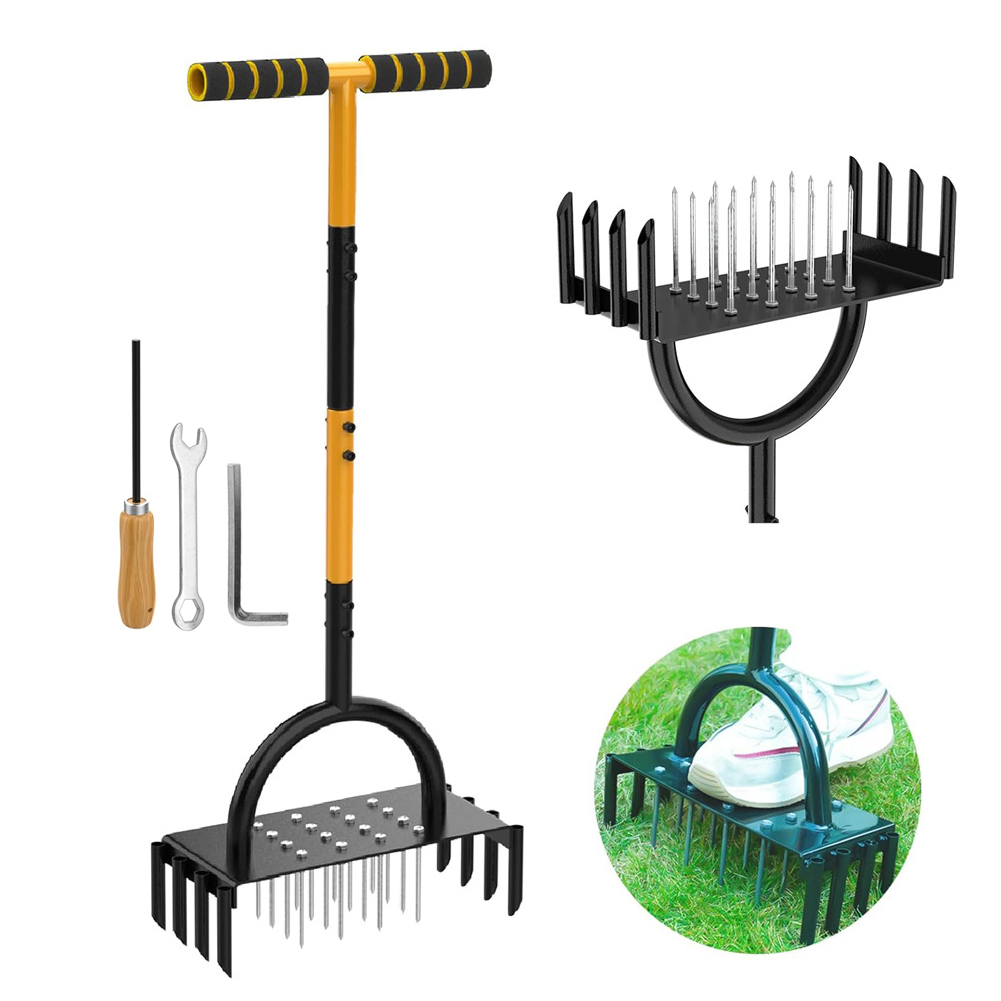 2-in-1 Handmatige Zware Gras-A - Lawn Aerator Shoes Spikes Heavy Duty recensie en prijs