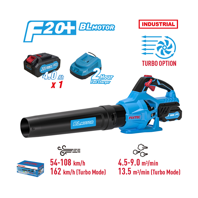 Draadloze lithium-ion bladblaz - Cordless Leaf Blower Brushless 20V recensie en prijs
