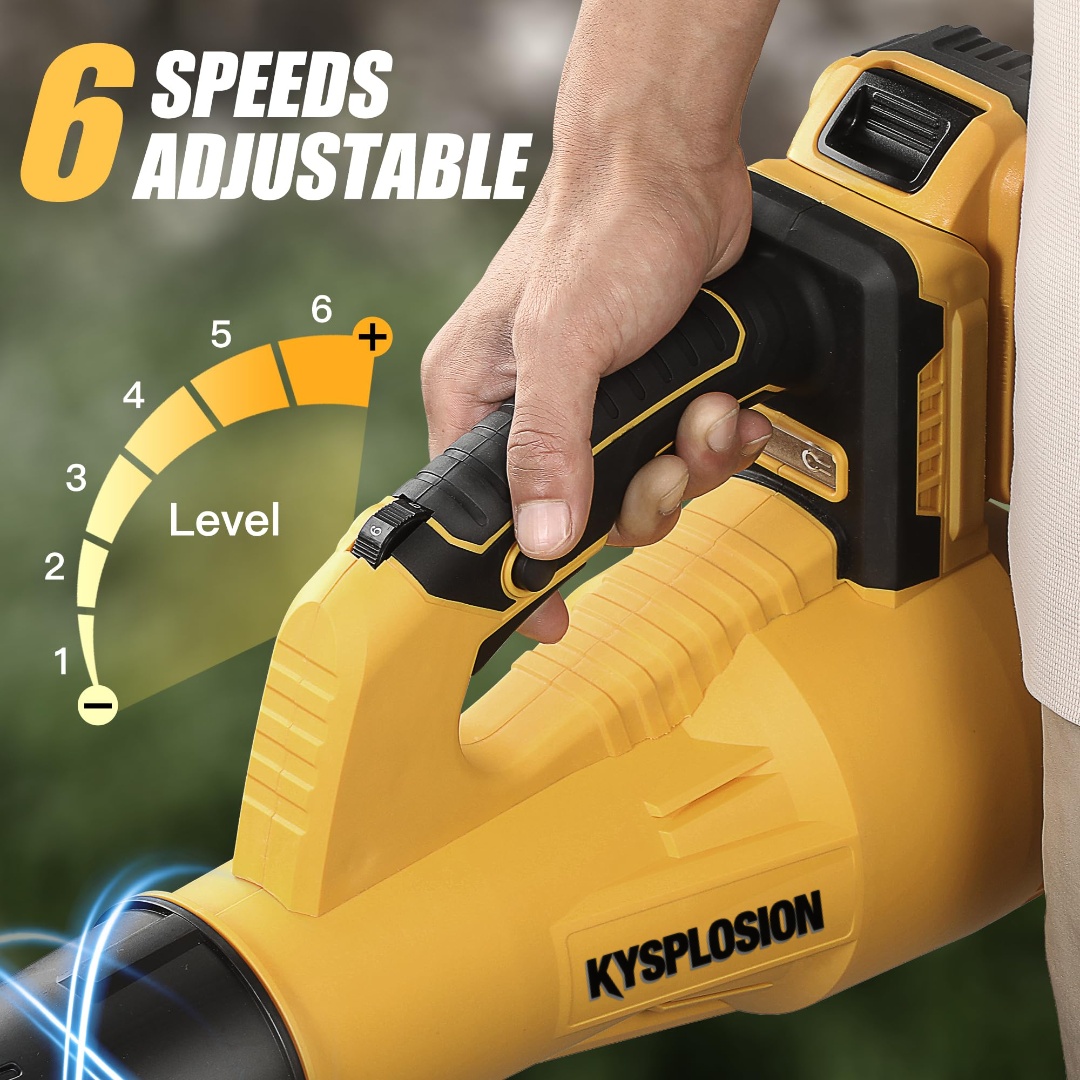 Akku-aangedreven bladblazer zo - Cordless Leaf Blower Brushless 20V recensie en prijs