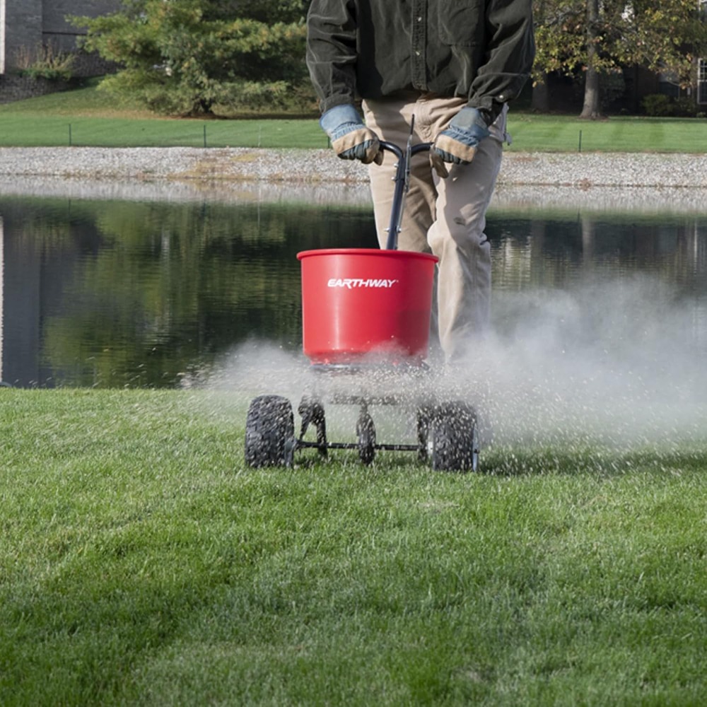 2150 Commerciële 50 LB Uitzetm - Fertilizer Spreader Walk Behind Broadcast recensie en prijs