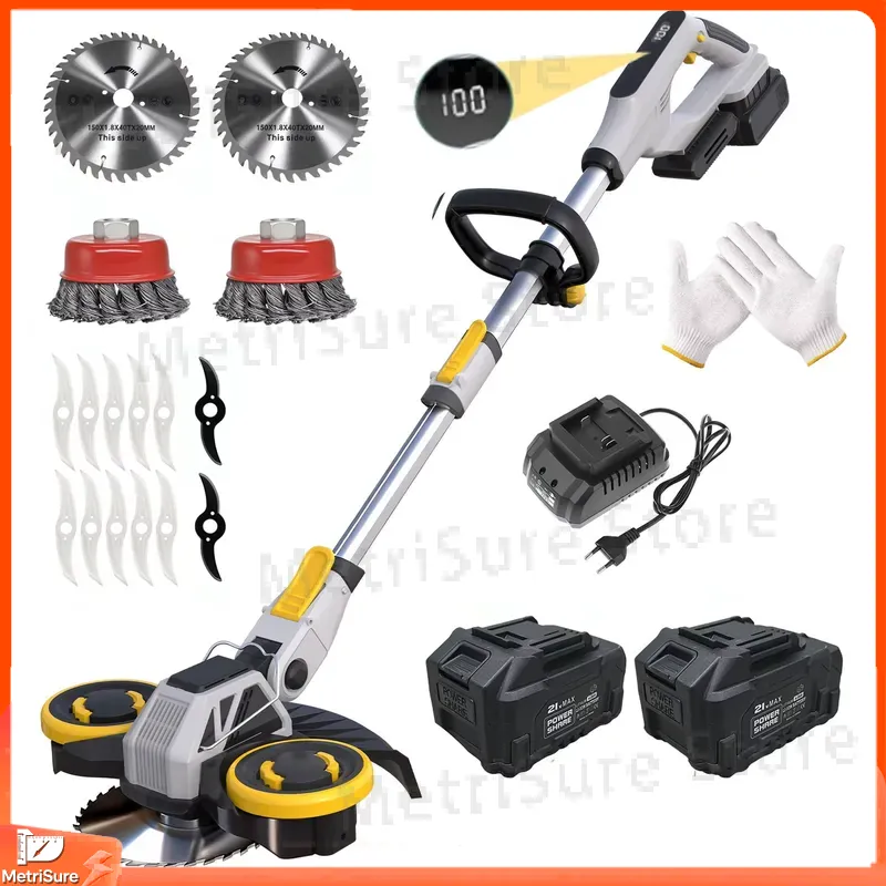 21V 900W Borstelloze Draadloze - Brushless Cordless Grass Trimmer 21V recensie en prijs