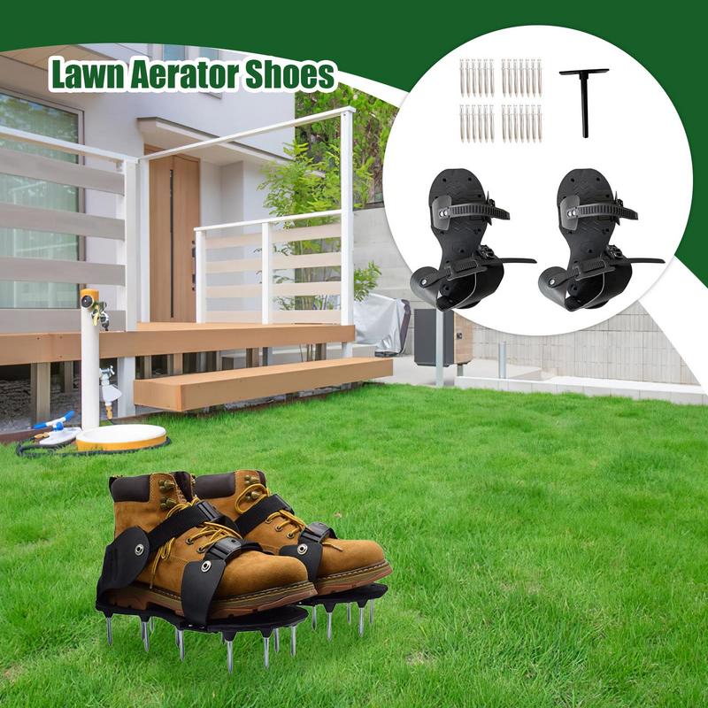 Beluchten Schoenen Gazon Beluc - Lawn Aerator Shoes Spikes Heavy Duty recensie en prijs
