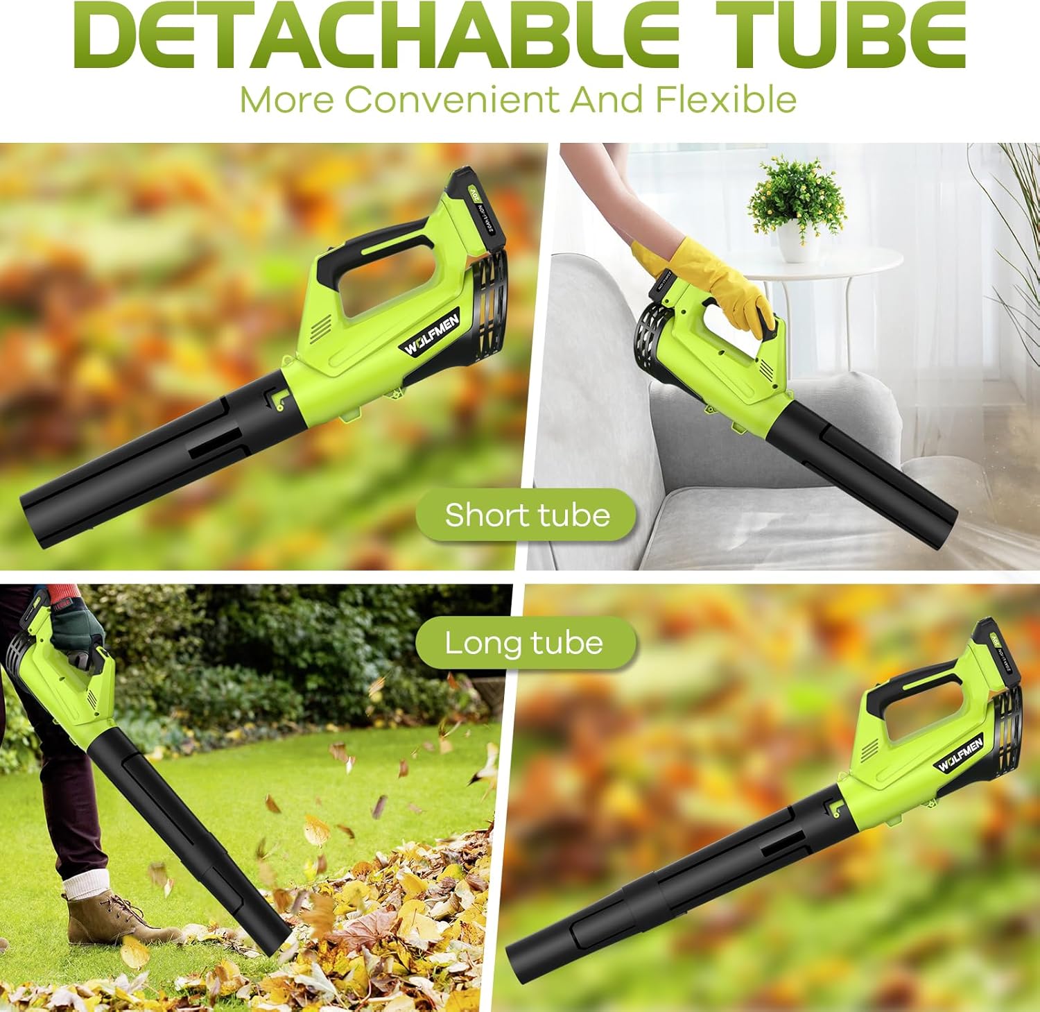 Draadloze elektrische bladblaz - Cordless Leaf Blower Brushless 20V recensie en prijs