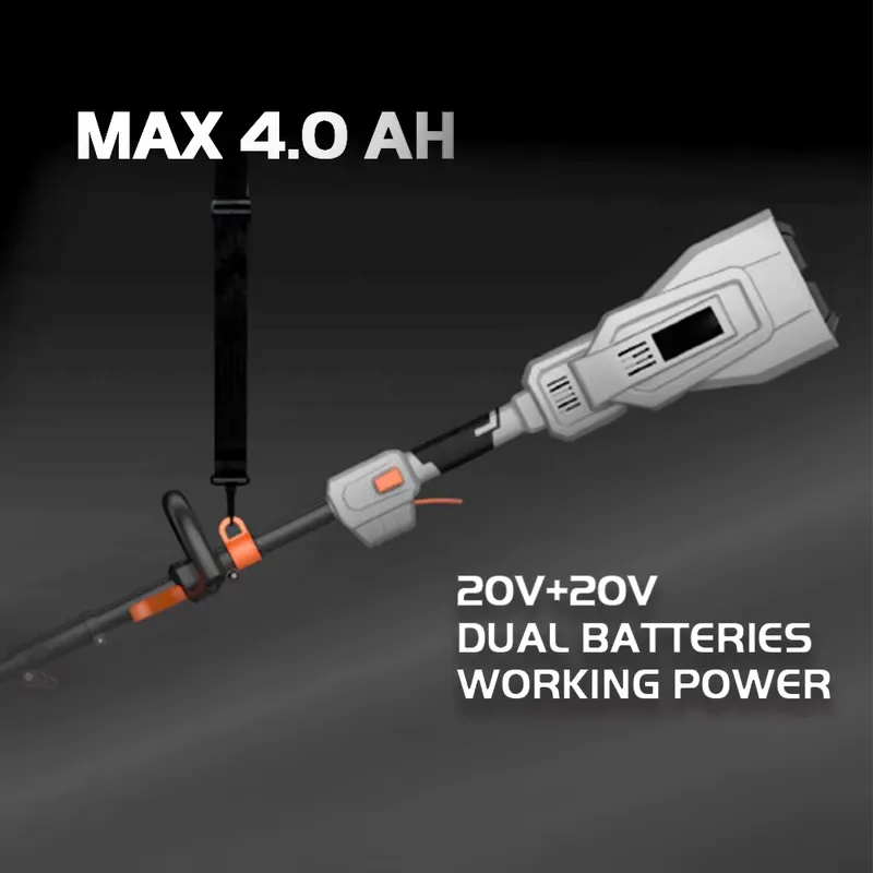 40V snoerloze 2*20V bosmaaier/ - Cordless Hedge Trimmer Pole 2 In 1 recensie en prijs