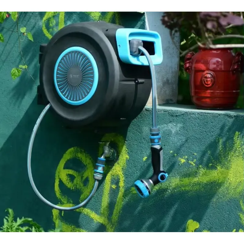 Automatische slanghaspel China - Garden Hose Reel Automatic Retractable 30M recensie en prijs