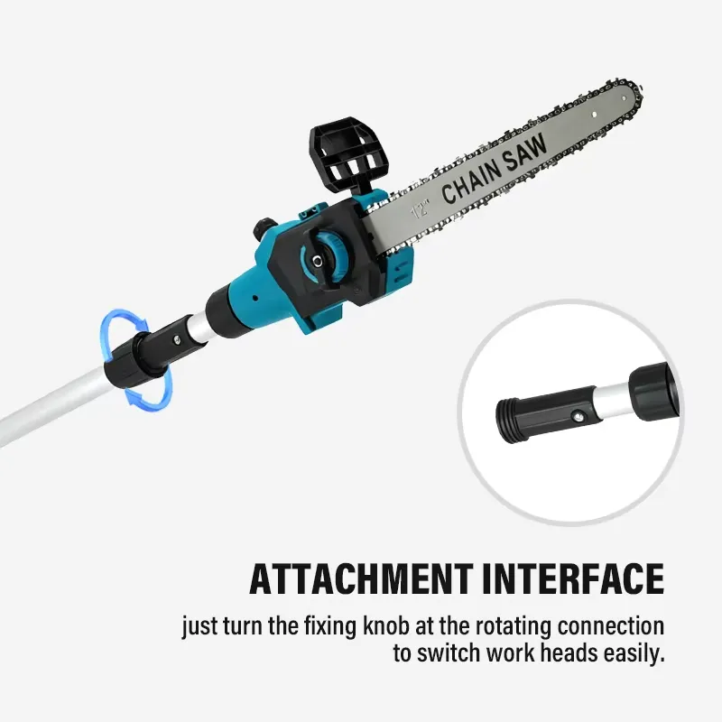 2-in-1 snoerloze telescopische - Cordless Hedge Trimmer Pole 2 In 1 recensie en prijs