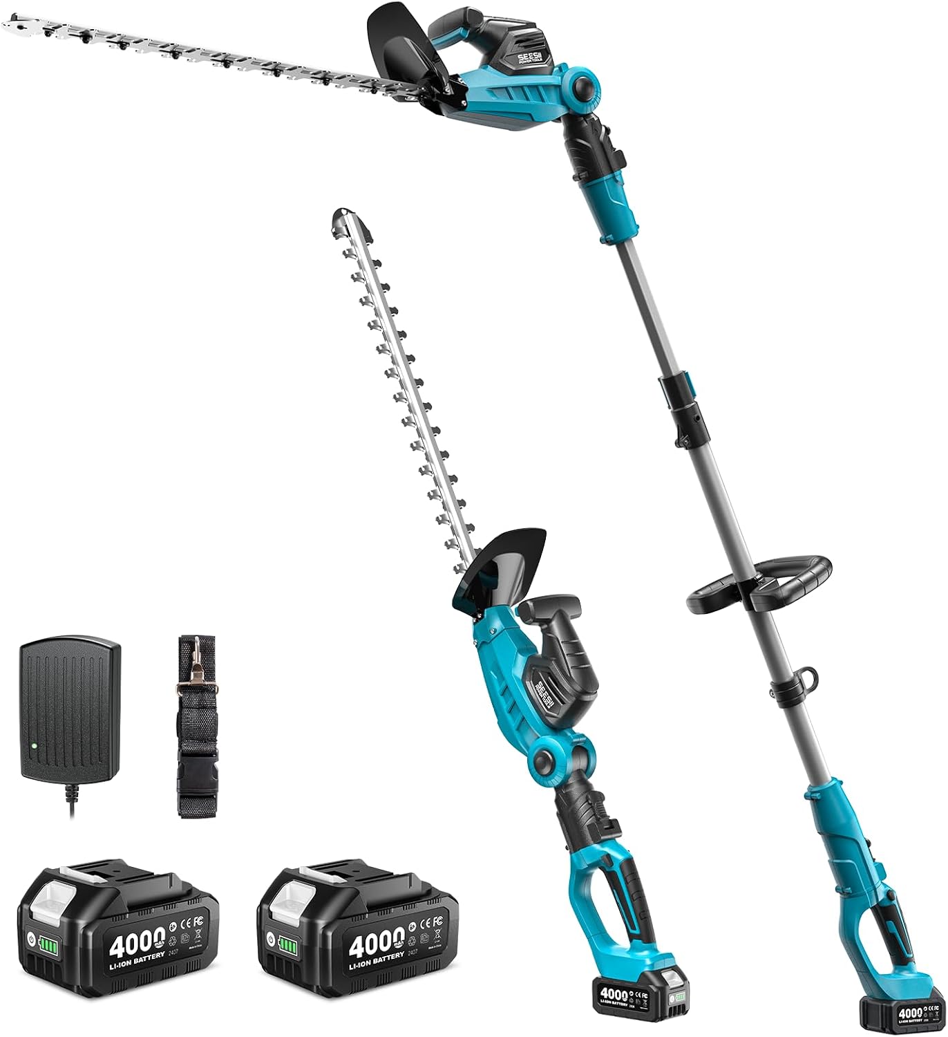 2-in-1 heggenschaar, met en zo - Cordless Hedge Trimmer Pole 2 In 1 recensie en prijs