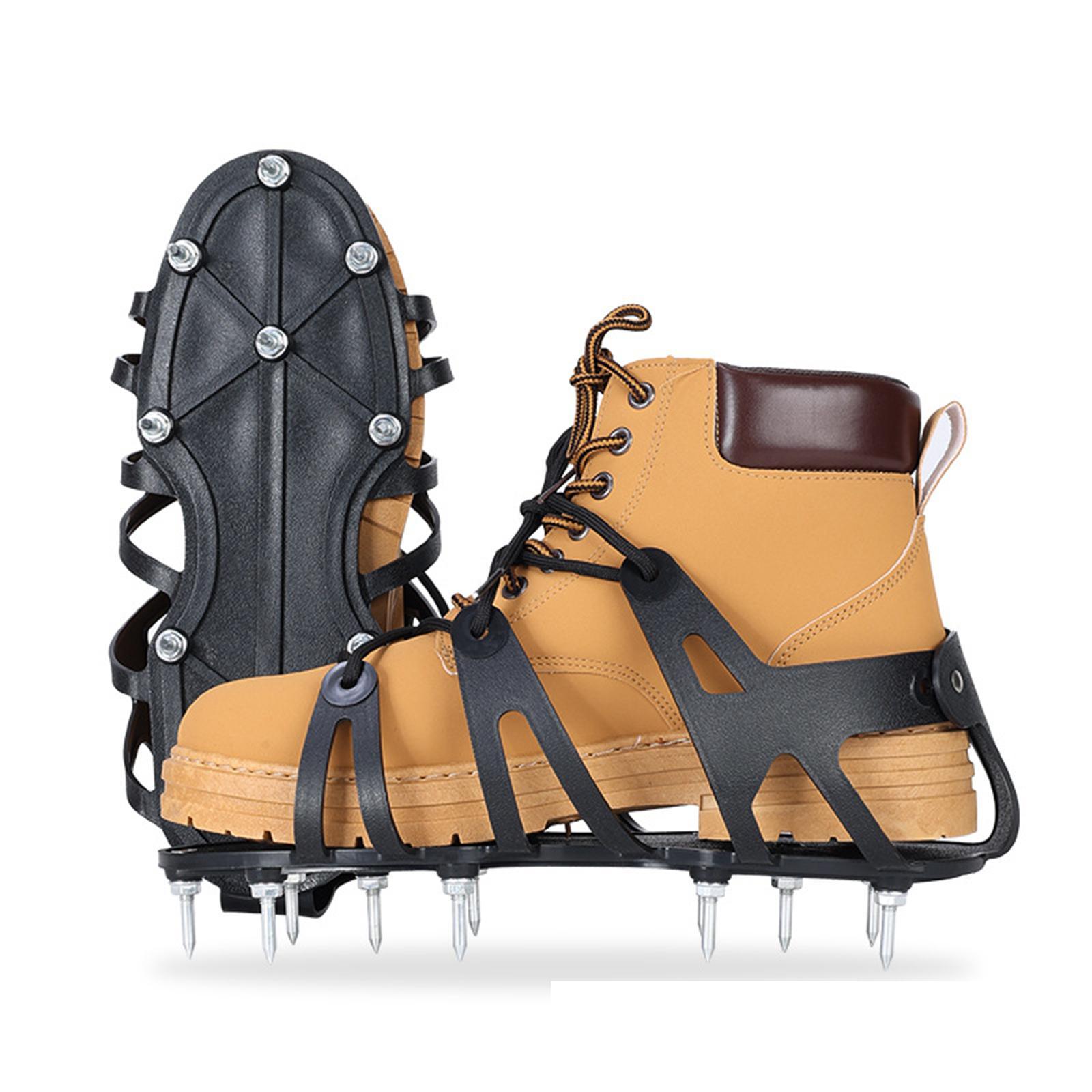 2 stuks schoenen met stekels,  - Lawn Aerator Shoes Spikes Heavy Duty recensie en prijs