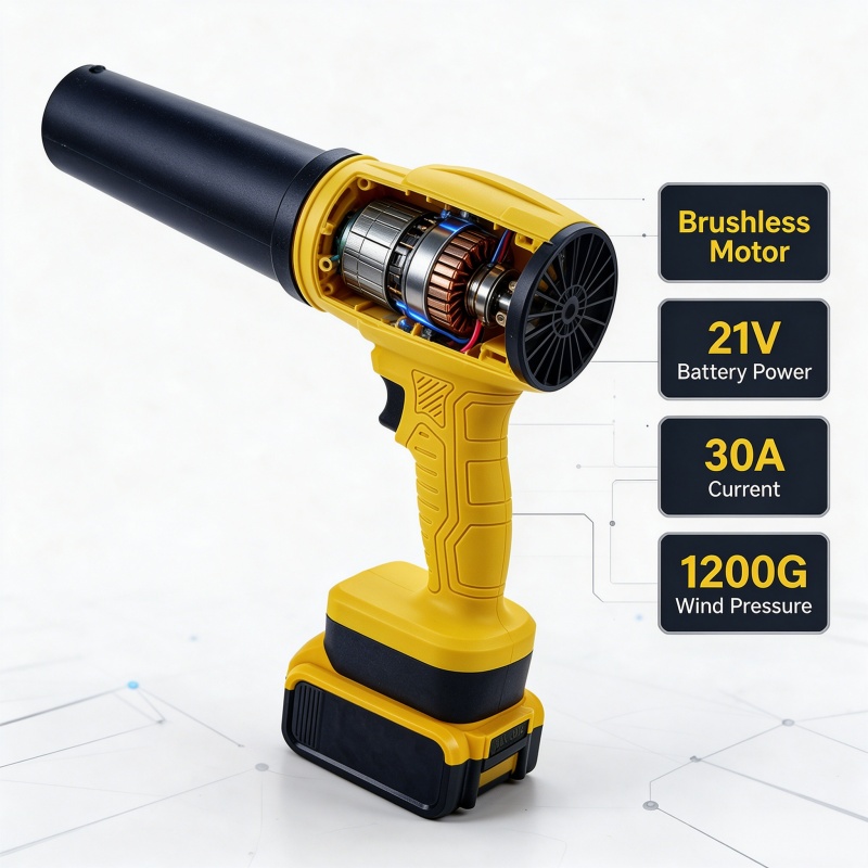 Draadloze bladblazer zonder bo - Cordless Leaf Blower Brushless 20V recensie en prijs