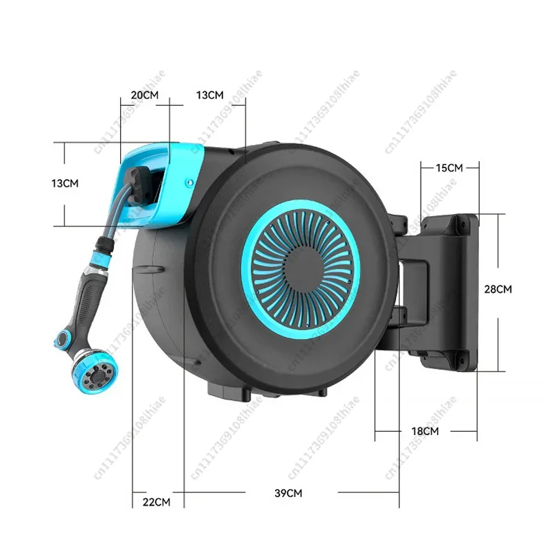 Automatisch intrekbare tuinsla - Garden Hose Reel Automatic Retractable 30M recensie en prijs