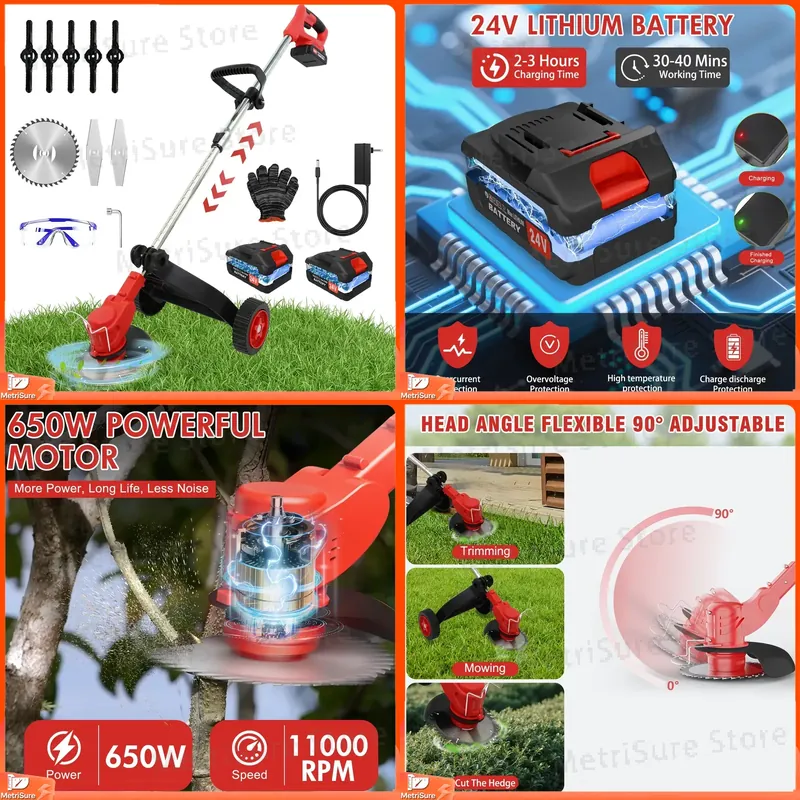 21V draadloze grastrimmer gras - Brushless Cordless Grass Trimmer 21V recensie en prijs